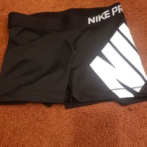 Nike Pro Shorts Black Small